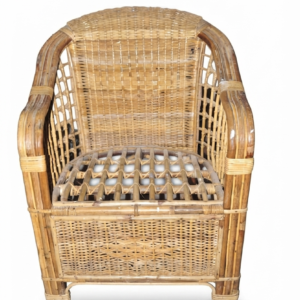 Artisanal Wicker Armchair