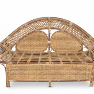 Artisanal Wicker Lounge Sofa