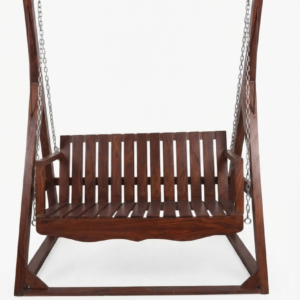 Classic Handcrafted Wooden Hanging Swing for Garden & Home