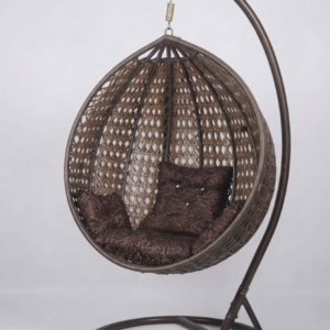Luxurious Hanging Egg Chair with Stand – Comfortable & Stylish