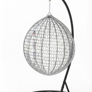Modern Silver Mesh Hanging Swing Chair - Excel Center Gujranwala