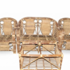 Natural Woven Rattan Furniture Set - Excel Center Gujranwala