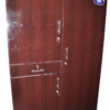 Wooden Wardrobe with Drawer and Lockable Compartments