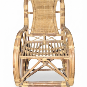 Artisanal Wicker Rocking Chair